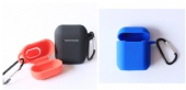 Silicone Airpods Case Portable with Carabiner