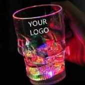 Flash Light Skull Halloween Cup