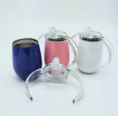 Stainless Steel Vacuum Double Handle Mug