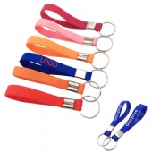 Customized Silicone Wristband Keychain