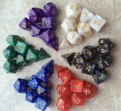 Board Game 7 Dices Set