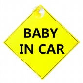 Baby On Board Warning Sign