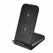 Fast wireless charger with stand