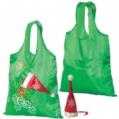 Holiday Folding Tote